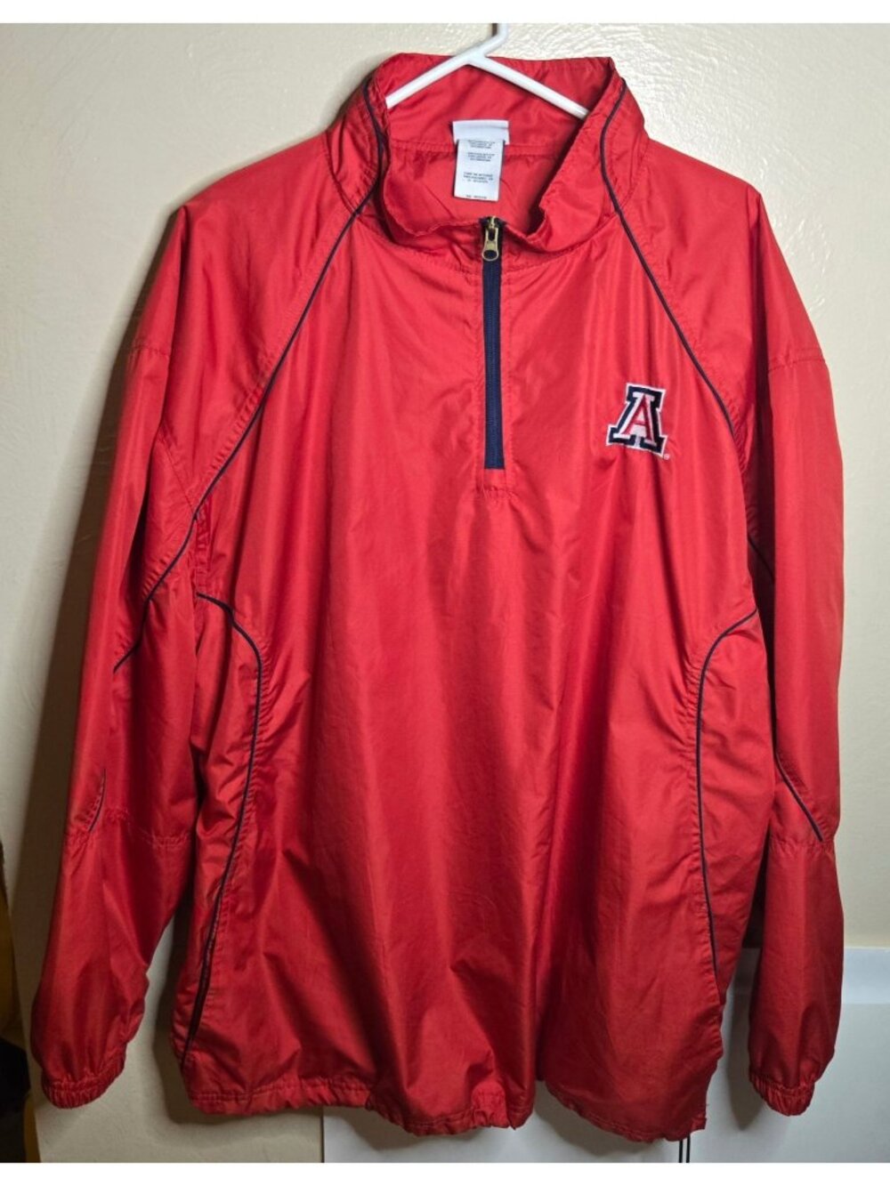 University Of Arizona Pro Edge Knights Apparel Lightweight Pullover 1/4 Zip XL